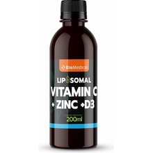 Biomedical Liposomal Vitamin C + Zinc + D3 200 ml