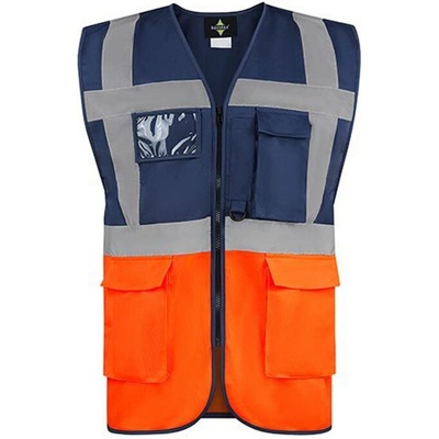 Korntex Hamburg Multifunkčná reflexná vesta KX810 Navy 5XL