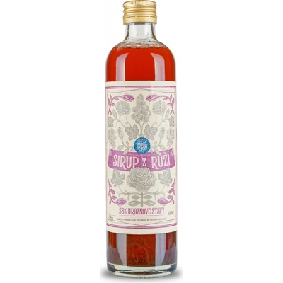 Hollinger Bio Sirup Květ růže 0,5 l