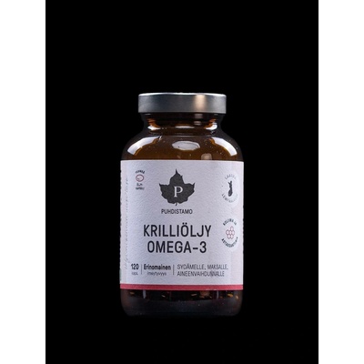Puhdistamo Super Omega 3 krill olej 120 kapslí