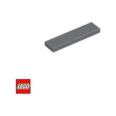 LEGO® 2431 Dlaždice 1x4 Tmavě-Šedá
