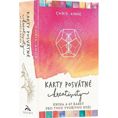 Karty posvátné kreativity - Kniha a 67 karet matné - Chris-Anne