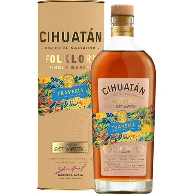 Cihuatán Cihuatan Travesia Folklore Chapter Three Single Barrel Rum 55,18% 0,7 l (holá láhev)