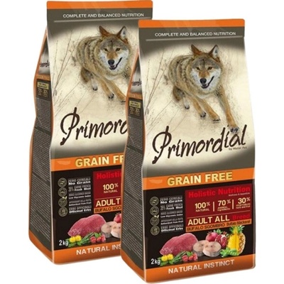 Primordial Adult Buffalo & Mackerel 2 x 12 kg