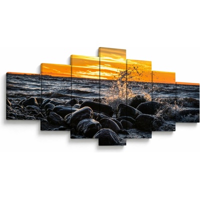 Obraz moře, sedmidílný 210x100 cm