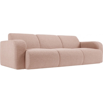 Windsor & Co Pudrově bouclé třímístná Lola 235 cm růžová
