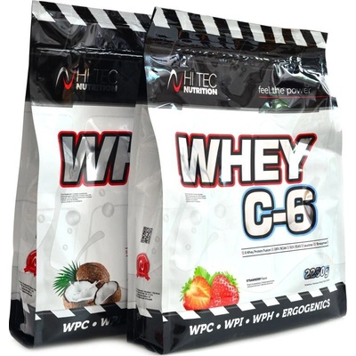 HiTec Nutrition Whey C6 CFM 100% whey 4500g