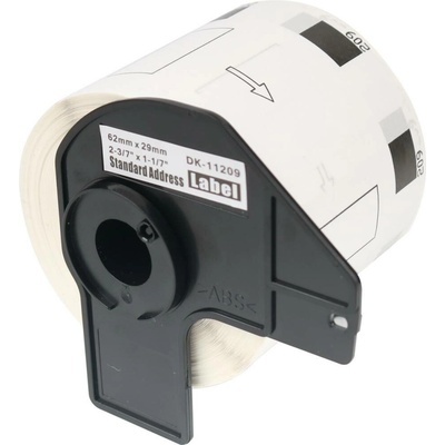 Alternativní etikety Brother DK-11209, 62mm x 29mm, 800 ks štítků – Hledejceny.cz