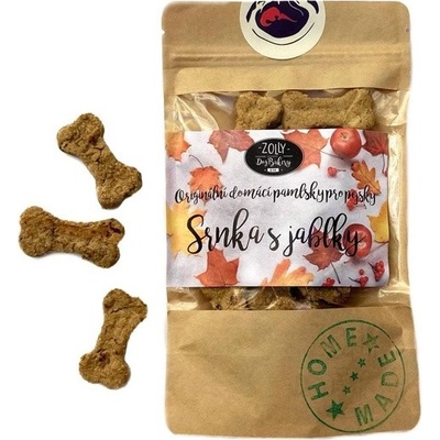 ZOLLY Dog Bakery srna s jablky 100 g