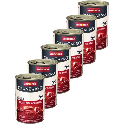 Animonda Gran Carno Adult Mäsový Koktail 6 x 400 g