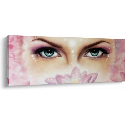 Obraz - Očarujúce oči, jednodielne 100x40 cm