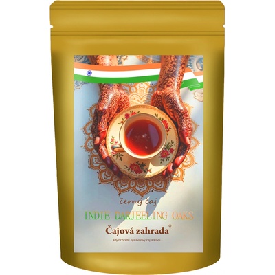 Čajová zahrada India Darjeeling Oaks Organic FF černý čaj, 50 g