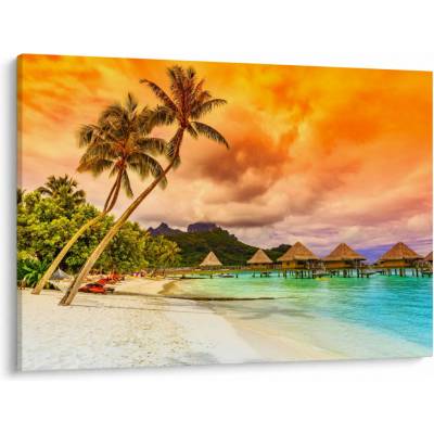 Obraz - Ostrov Bora Bora, jednodielne 100x70 cm