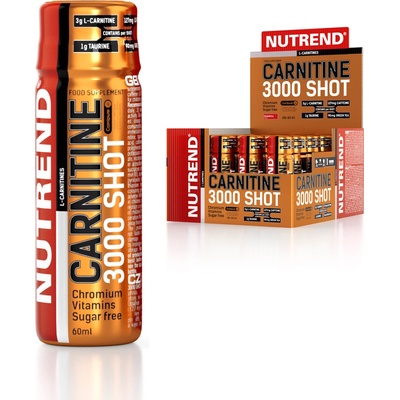 NUTREND Carnitine 3000 shot 60 ml – Hledejceny.cz