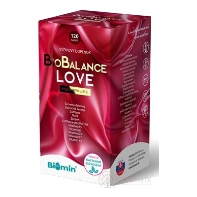 Biomin BioBalance Love Menopause 120 kapslí