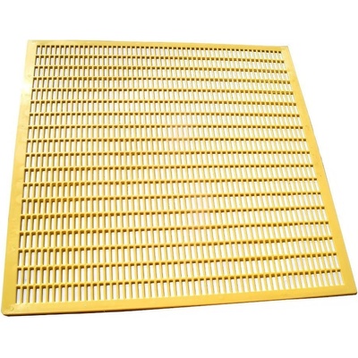 Holtermann Mateří mřížka žlutý litý plast 435x435 mm – Hledejceny.cz