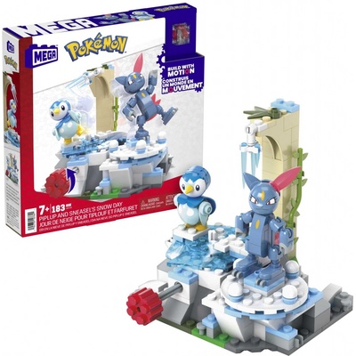 Mega Pokemon - Piplup a Sneasel's Snow Day