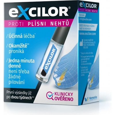 Excilor proti plísni nehtů roztok 3,3 ml – Hledejceny.cz