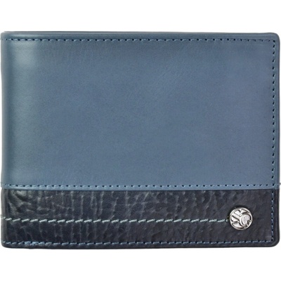 Segali Pánska kožená peňaženka 951 320 005 WL blue / blue