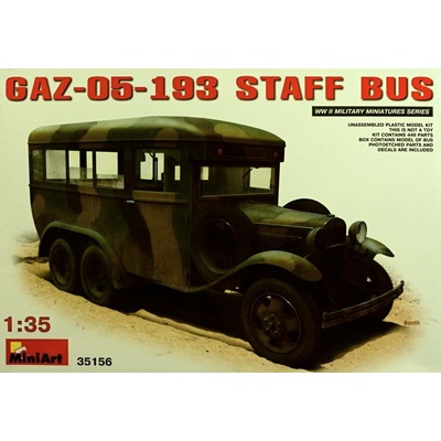 MiniArt GAZ-05-193 Staff Bus 1:35