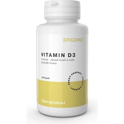 Epigemic Vitamin D3 120 kapslí