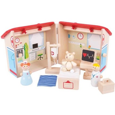Bigjigs Toys Medvědí nemocnice