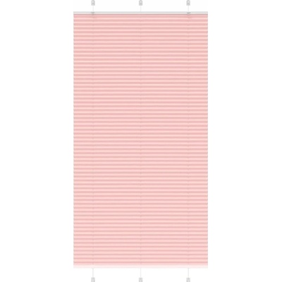VidaXL Roleta plisé 110 x 200 cm růžová