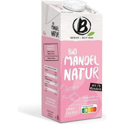 Berief Bio Mandlový nápoj 1 l – Hledejceny.cz