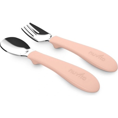 Nuvita lyžička a vidlička English rose 8472
