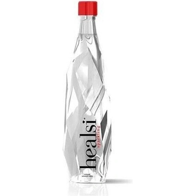 Healsi Sparkling Natural Mineral Water Red Glass 850 ml