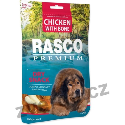 Rasco Premium kosti obalené kuřecím masem 80 g – Hledejceny.cz