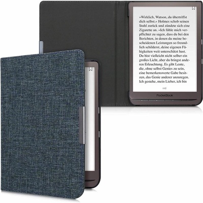 KW Mobile Fabric Flip KW4677504 pro Pocketbook 740/741 tmavě modré – Hledejceny.cz