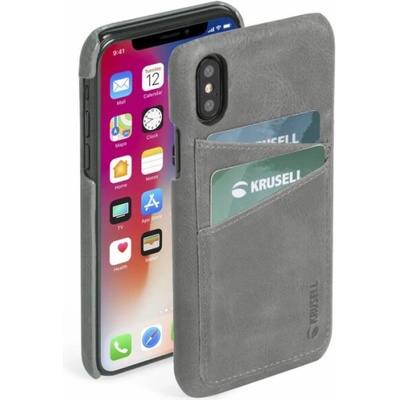Krusell Sunne Cover Apple iPhone XS Max vintage grey – Hledejceny.cz