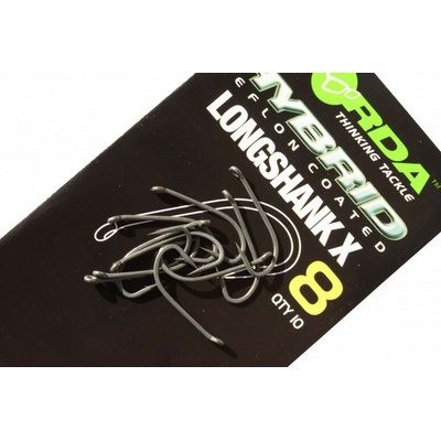 KORDA Longshank X Micro Barbed vel.8 10 ks