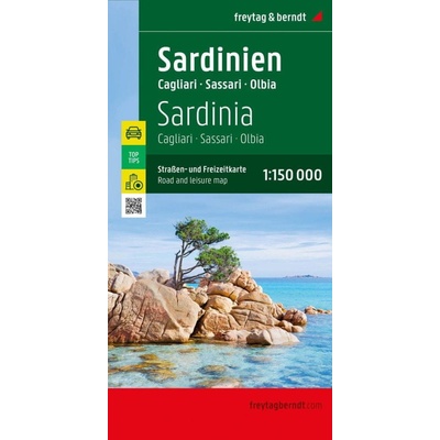 Freytag a Berndt Sardinie, Cagliari 1:150 000 automapa – Hledejceny.cz