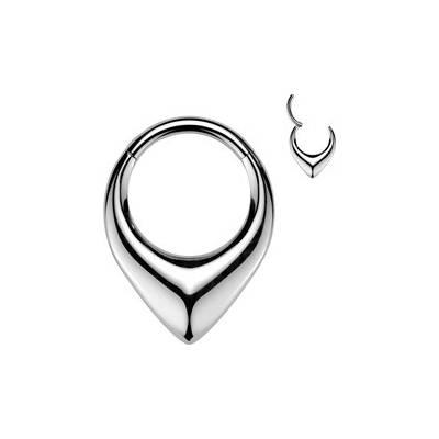 Šperky4U Ocelový segment kruh helix tragus piercing SG148-1210