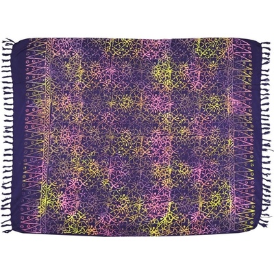 šátek sarong Lotos fialový