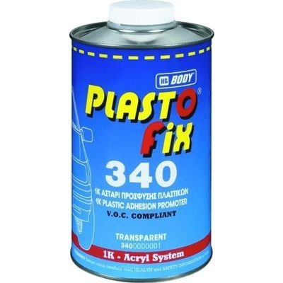 HB BODY Body Plasto Fix 340 transparentný základ na plasty 400ml