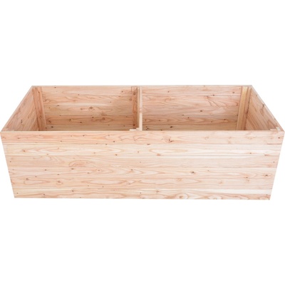 Rojaplast Záhon vyvýšený Premium Modřín 160 x 70 x 50 cm dřevěný 9215