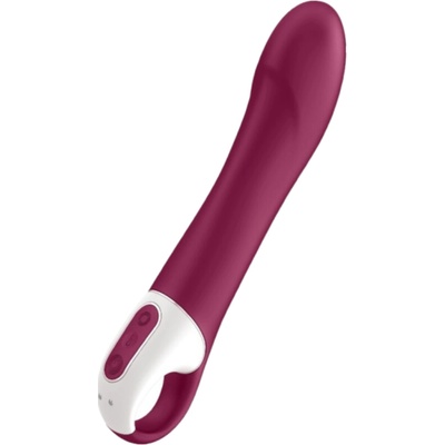 Satisfyer Big Heat smart vibrátor s vyhrievaním 22,4 x 3,6–4,1 cm