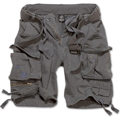 Brandit Savage Vintage shorts antracitové
