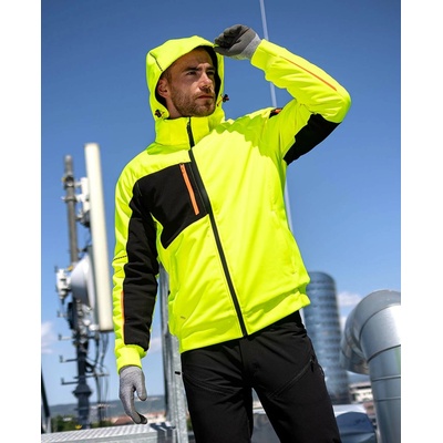 Ardon H2373 CITYCONIC Zimná softshellová bunda Hi-vis žltá