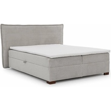 Ropez Lysa boxspring světle šedá