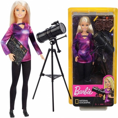 Mattel Barbie Povolání National Geografic Astrofyzička