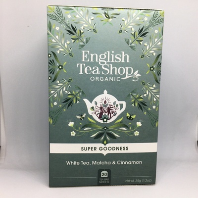 English Tea Shop Bílý čaj Matcha a Skořice Mandala 20 ks