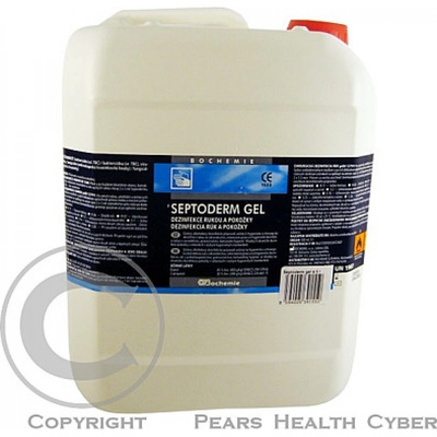 Septoderm Alkoholová dezinfekce rukou gel 5 l