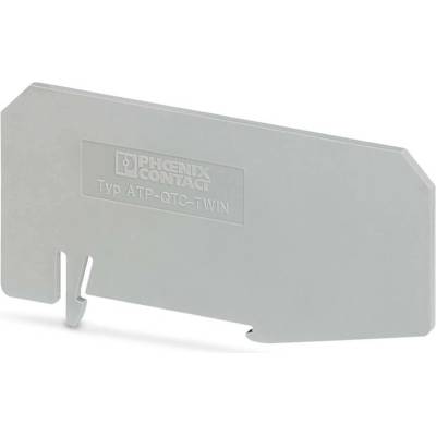 Partition plate ATP-QTC TWIN Phoenix Contact ATP-QTC TWIN 3206212, 50 ks