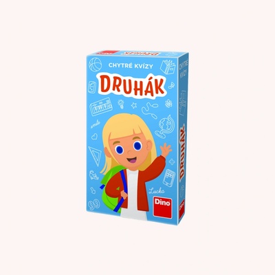 Dino chytré Kvízy Druhák Naučná hra