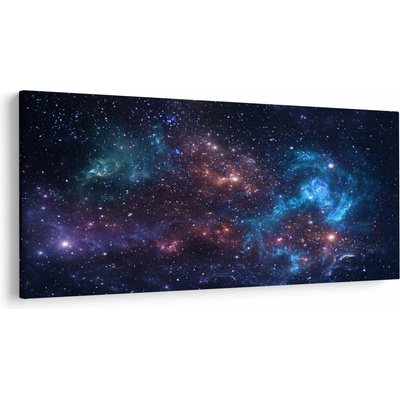 Obraz - Nočná obloha, jednodielne 200x100 cm