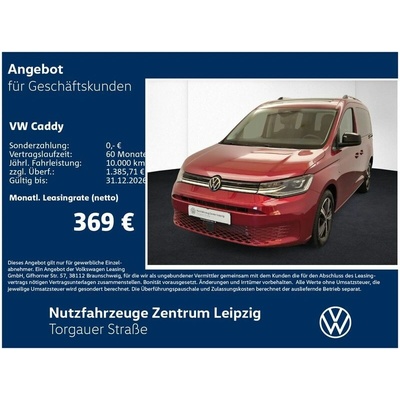 Volkswagen Caddy 2.0 TDI Energy 90 kW